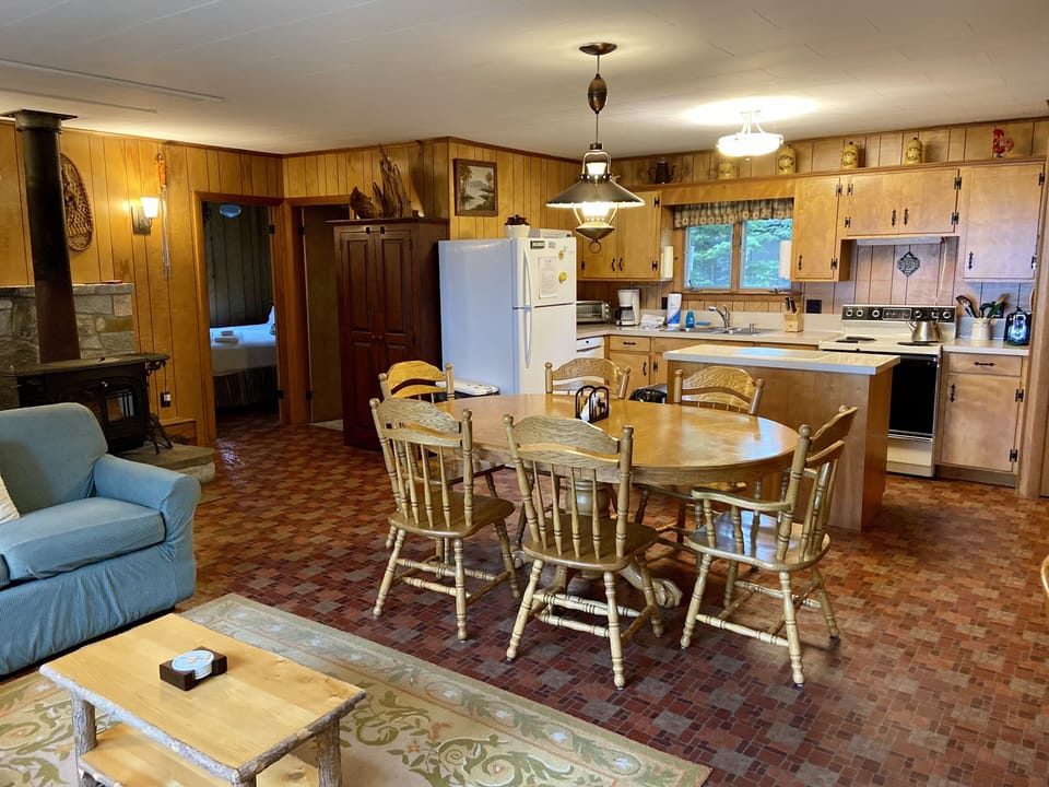 Living-dining-kitchen area