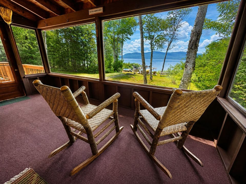 View from Screened in porch