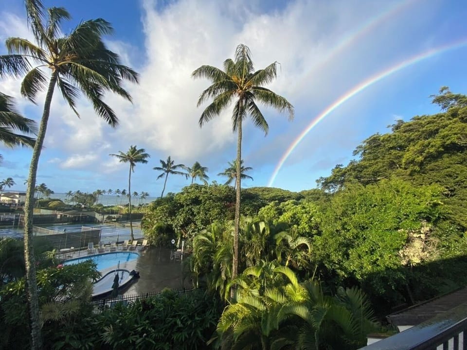 But I like to eat all my meals on the lanai. 