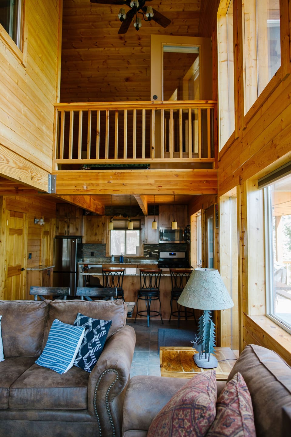 Kitchen and loft 