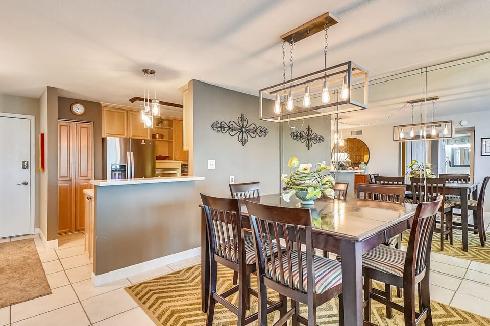 Condo, 2 Bedrooms | Private kitchen | Fridge, microwave, oven, dishwasher