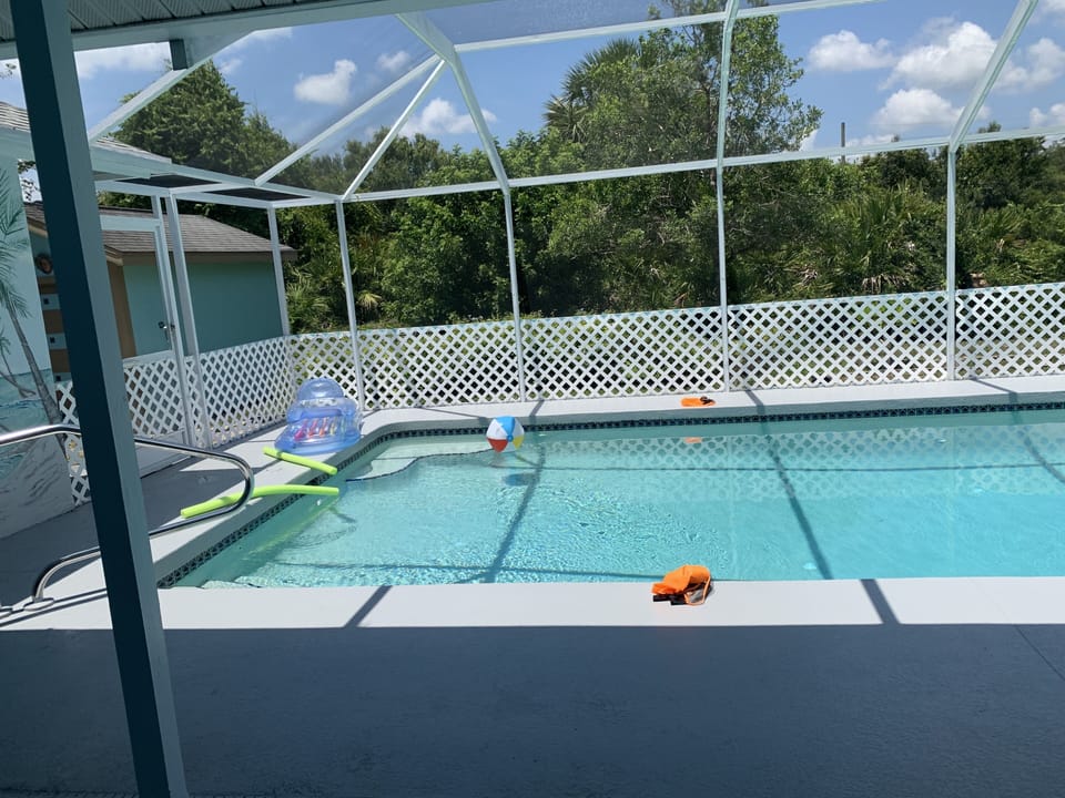 heated pool