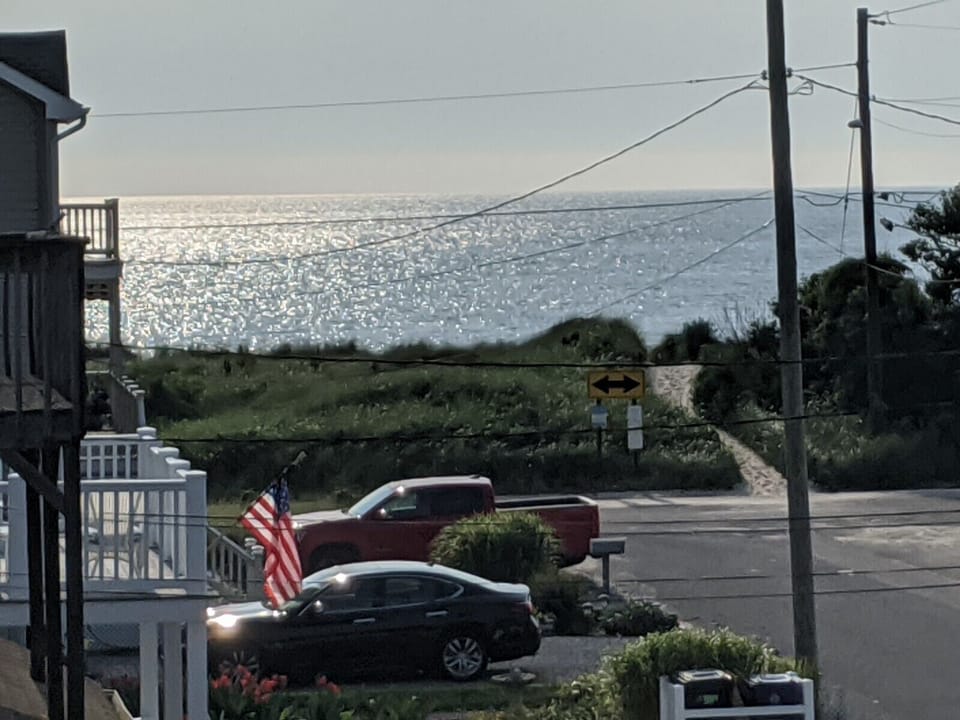 view from the roof deck!