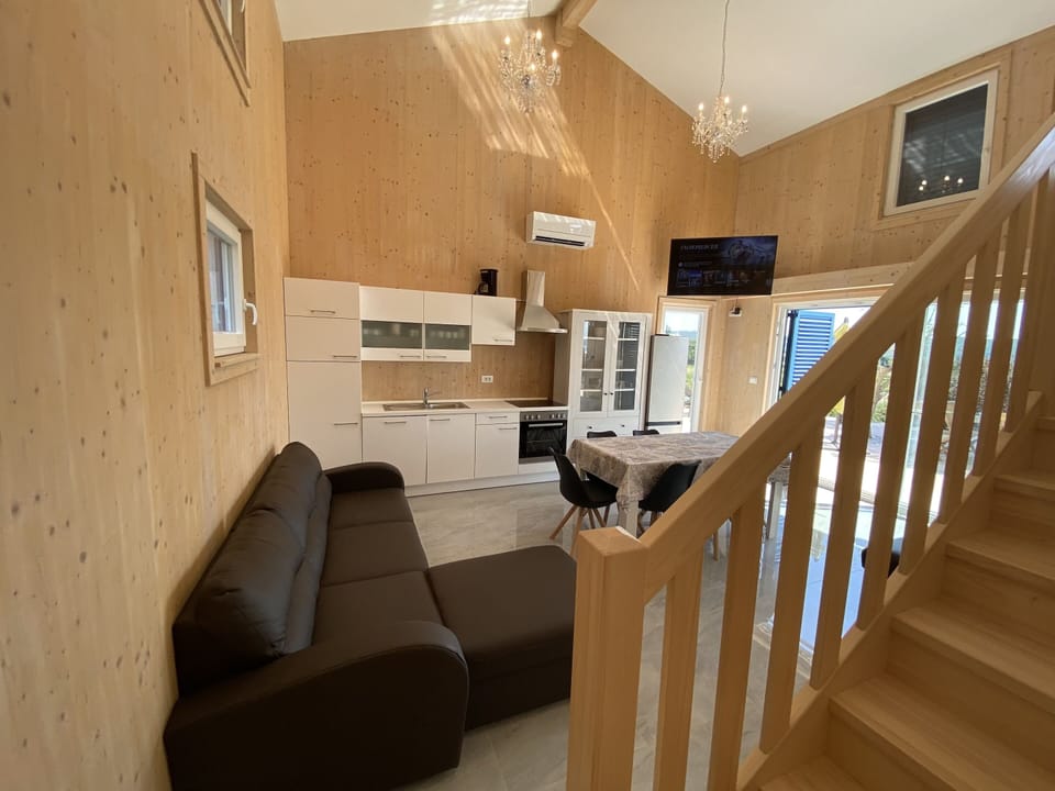 Luxury Villa, Private Pool, Sea View | Private kitchen | Full-size fridge, oven, stovetop, electric kettle