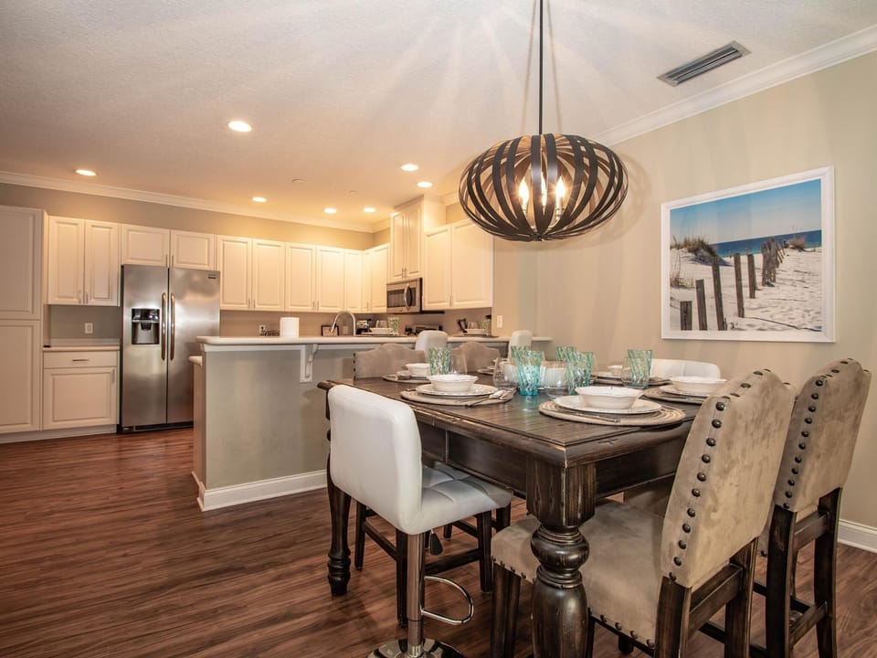 Dining room to Kitchen All on the 2nd floor