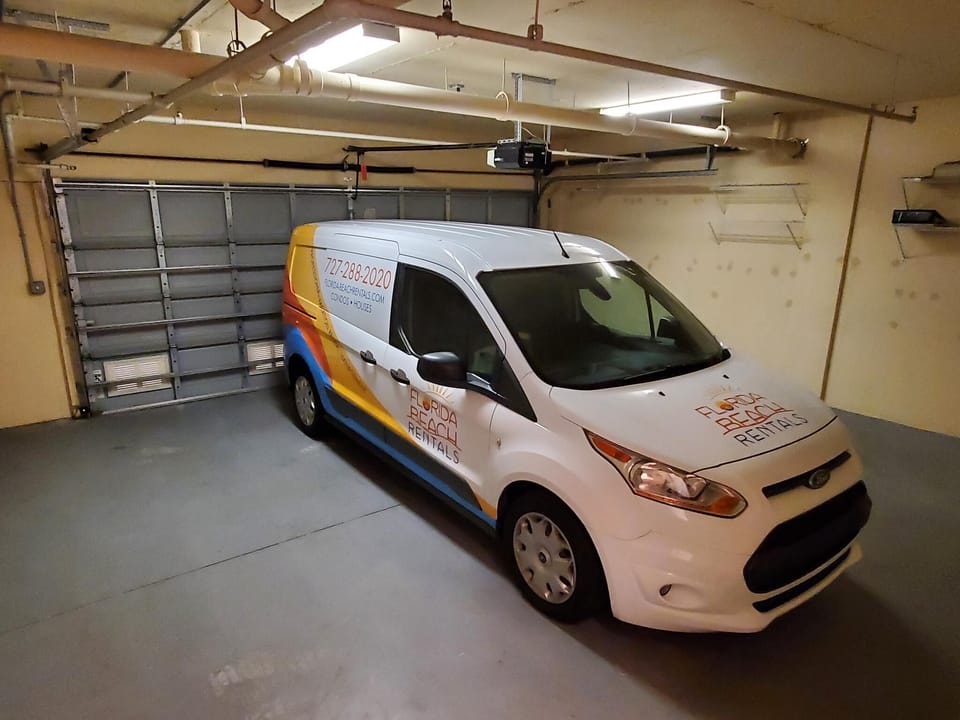 Private Garage parking just for this townhouse