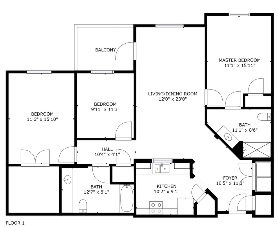 Apartment (3 Bedrooms) | Property amenity