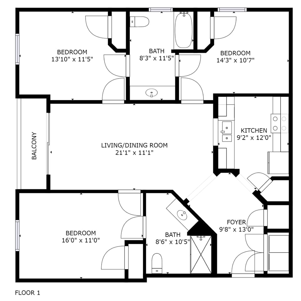 Apartment (3 Bedrooms) | Property amenity