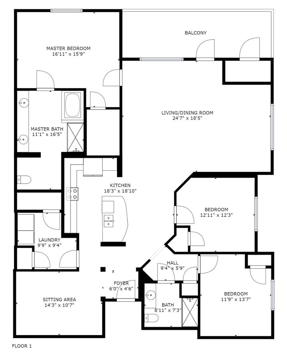 Apartment (3 Bedrooms) | Property amenity