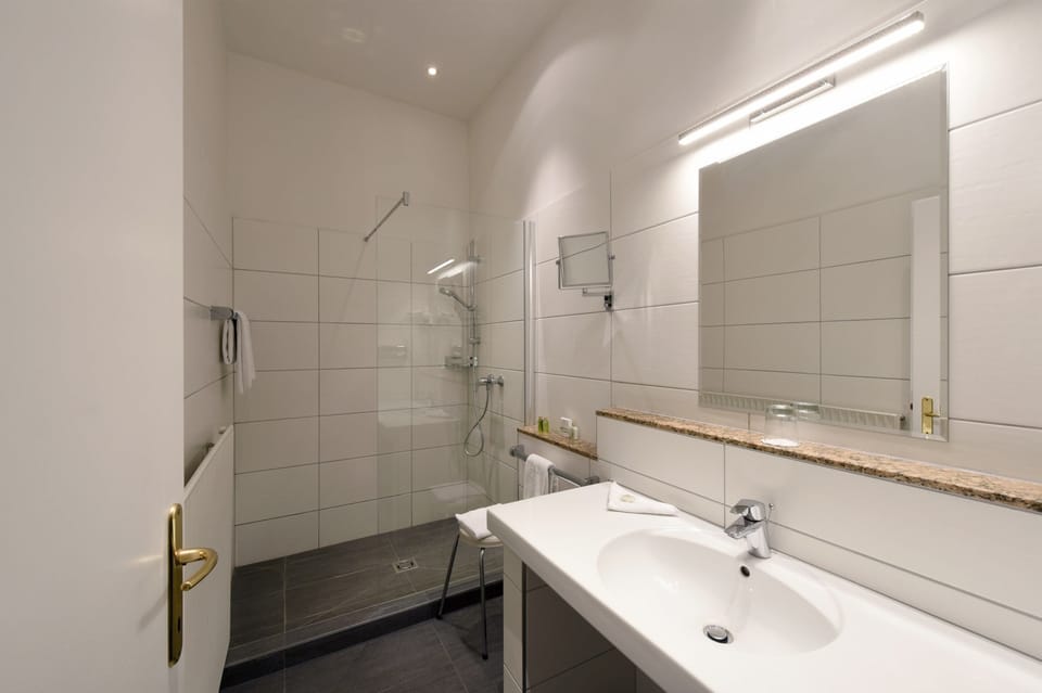 Single Room | Bathroom | Free toiletries, hair dryer, towels