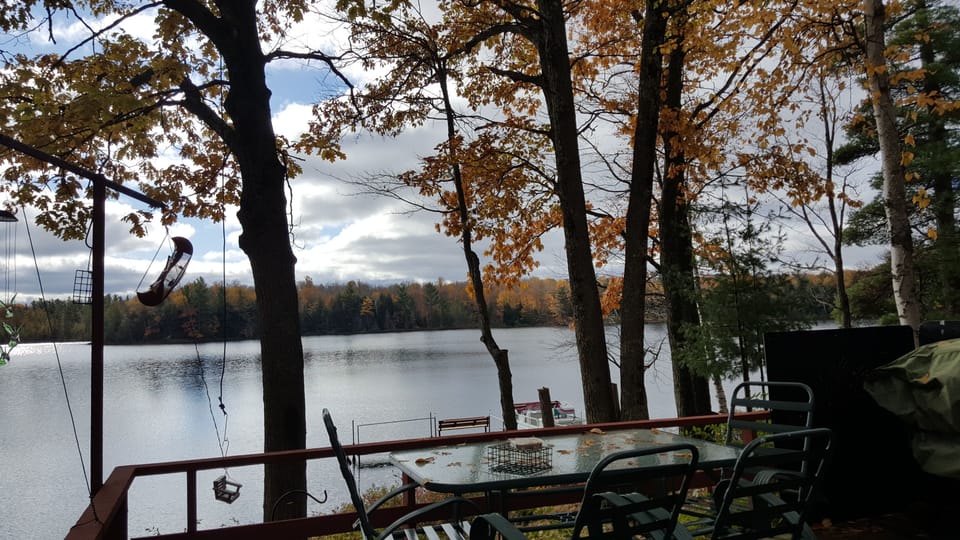 Deck Table and 4 chairs