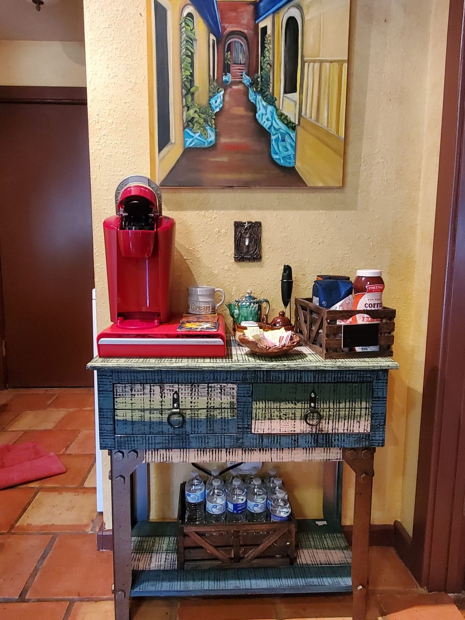 Coffee bar in Kitchen