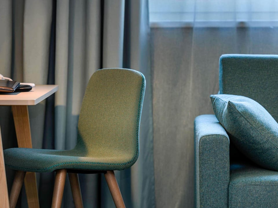 Free minibar, in-room safe, desk, laptop workspace