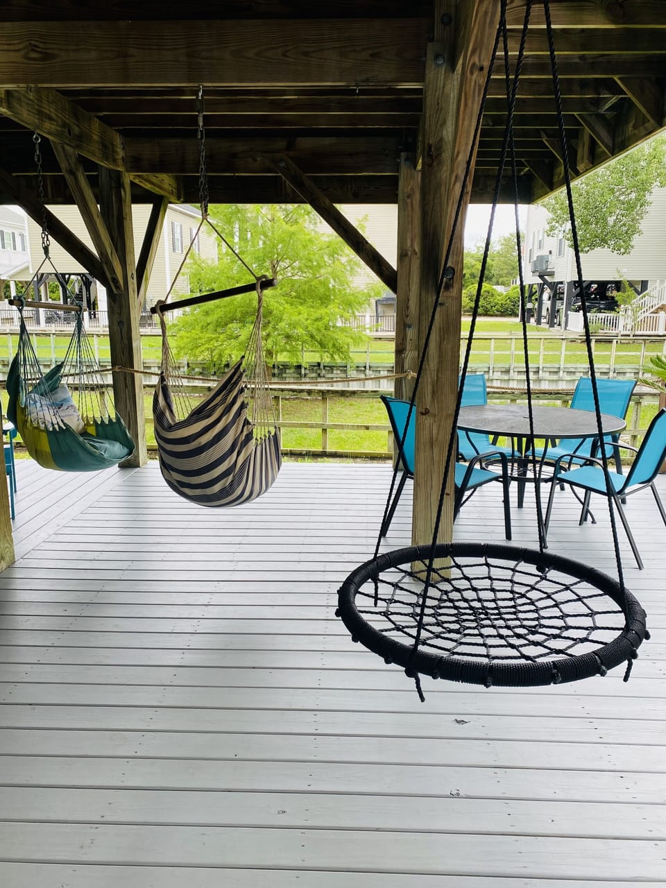 Relax In Our Outdoor Swings