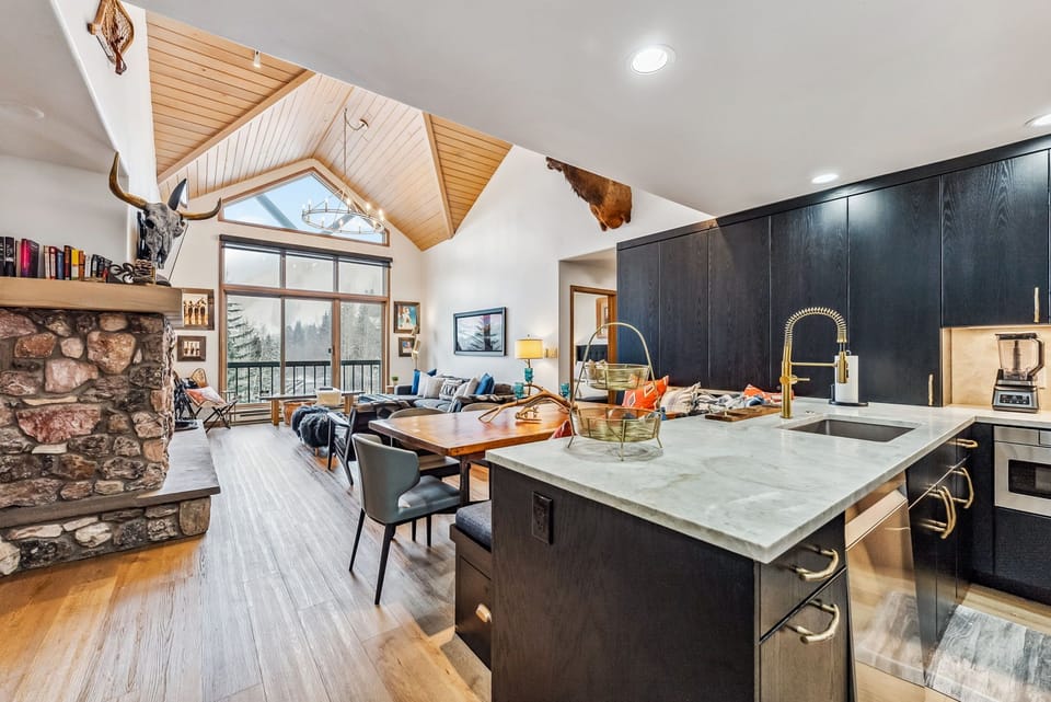 Whether Your  in the Kitchen, Dining Room or Living Area their is Ample Room