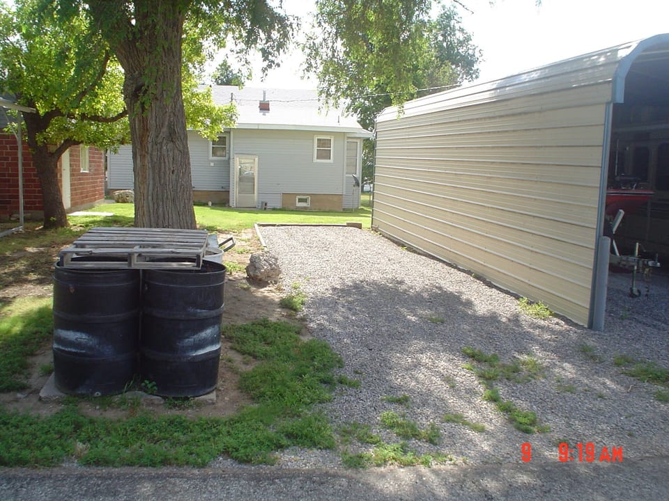 Park on rock driveway. long enough for 2 vehicles, can find more room if needed.