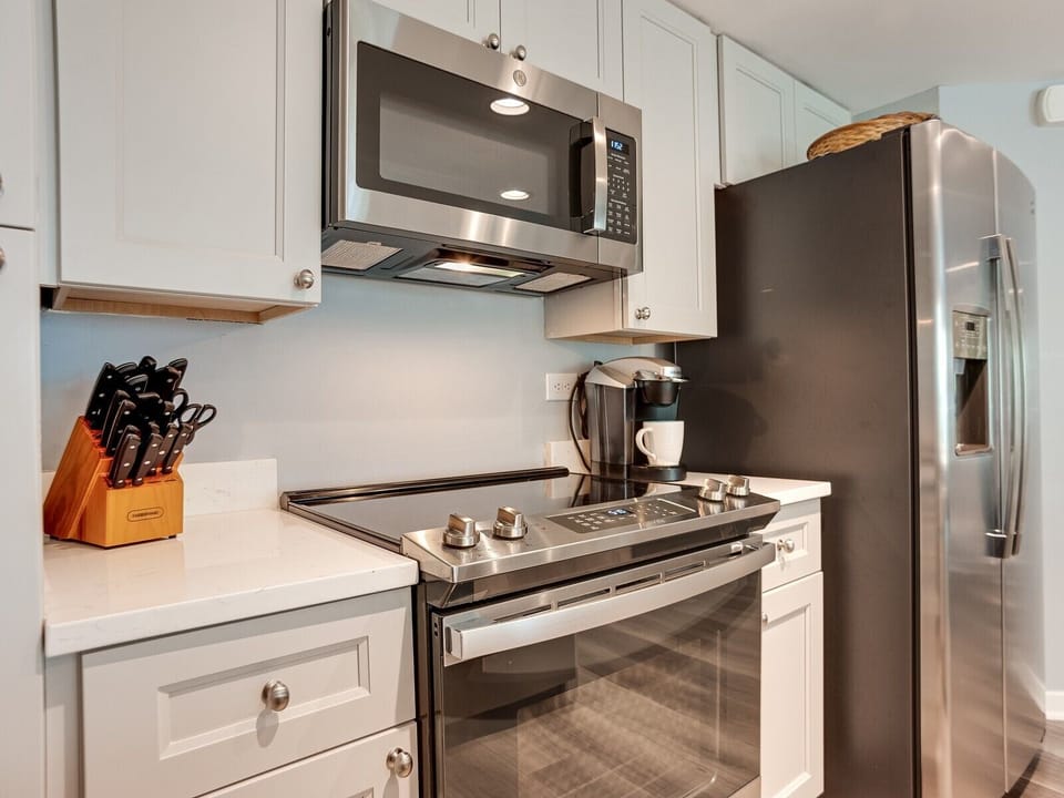 Kitchen with Stainless Steel Appliances at 217 Barrington Court