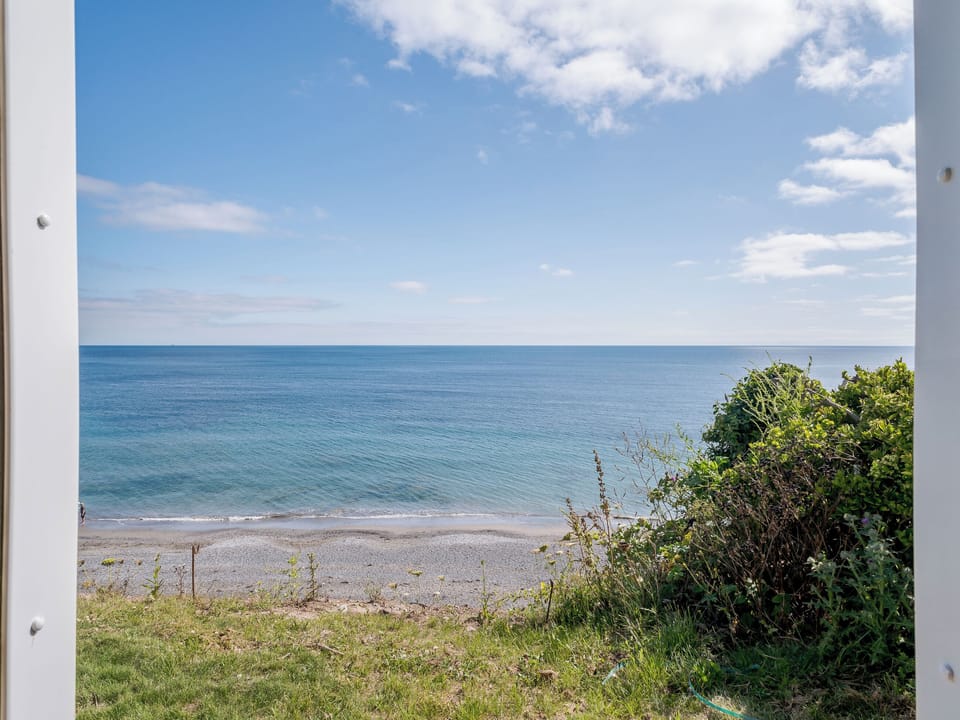 View from by the &lsquo;Inn on the shore&rsquo; | By The Beach, Downderry and Seaton, near Looe