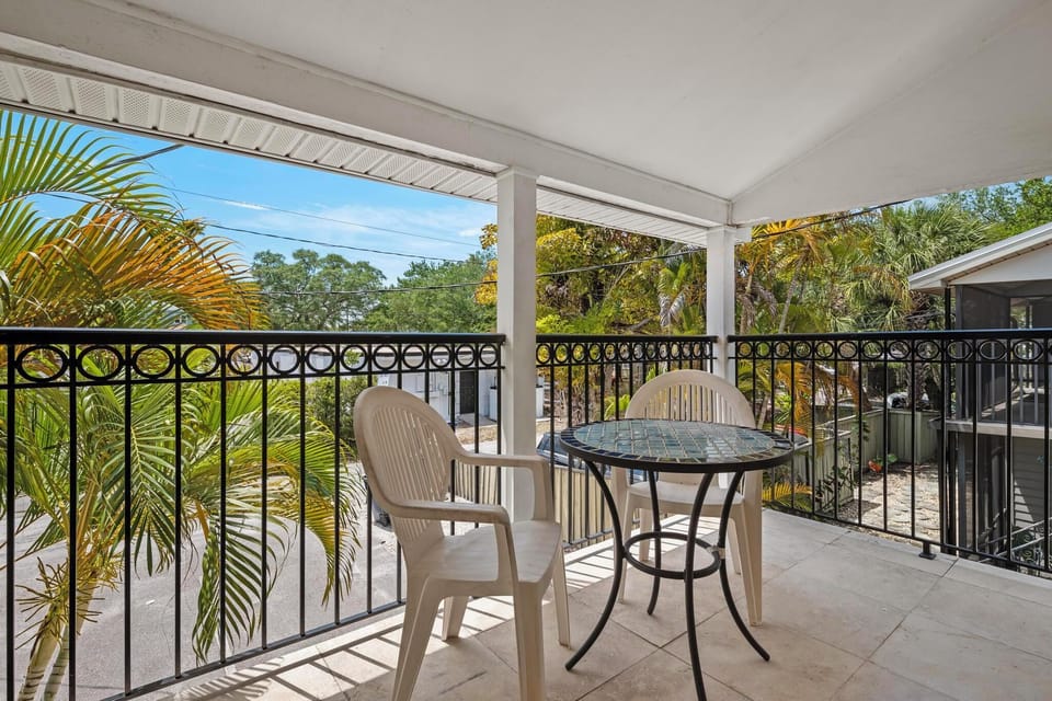 Second floor patio off of the bedroom