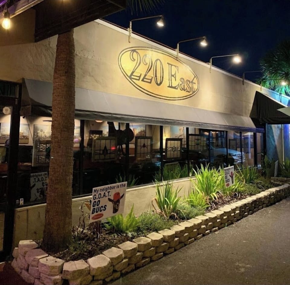220 East:  American Bistro 1 block away 