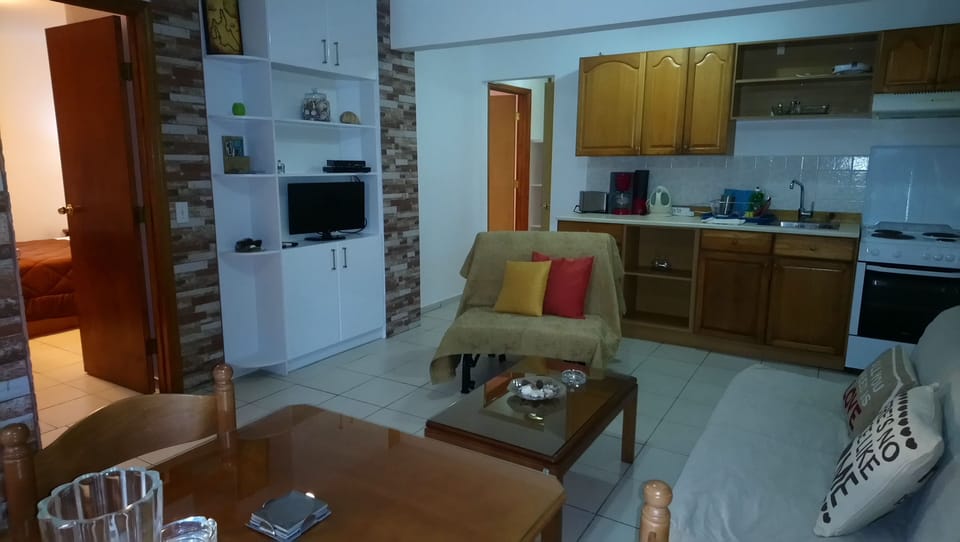 Villa, Private Pool | Living area | TV, DVD player