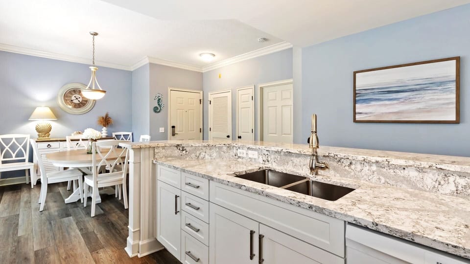 All brand-new counter tops!