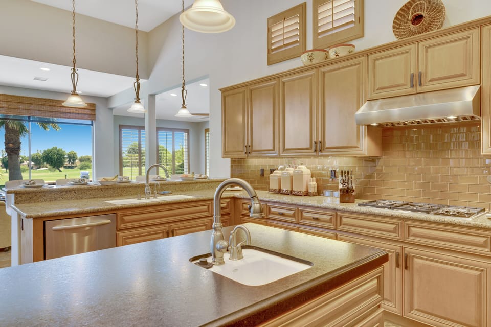 Kitchen with a view