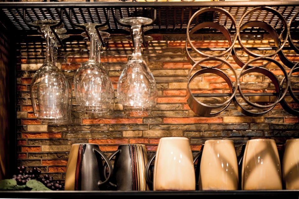 Fully stocked kitchen