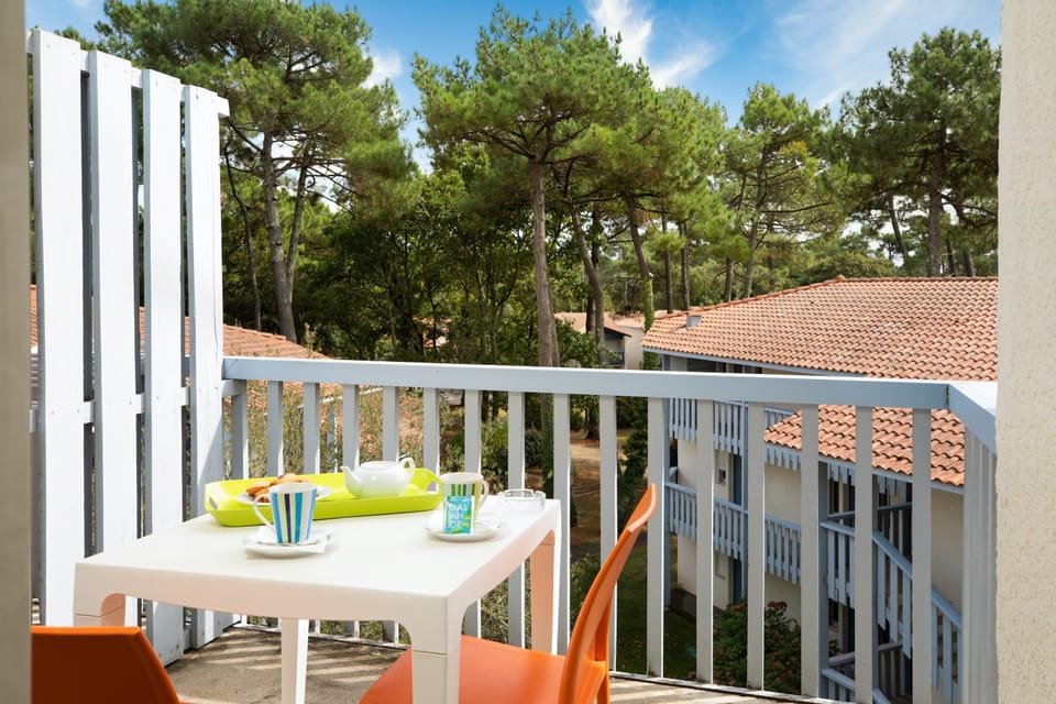 Get some fresh air on the private terrace or balcony.
