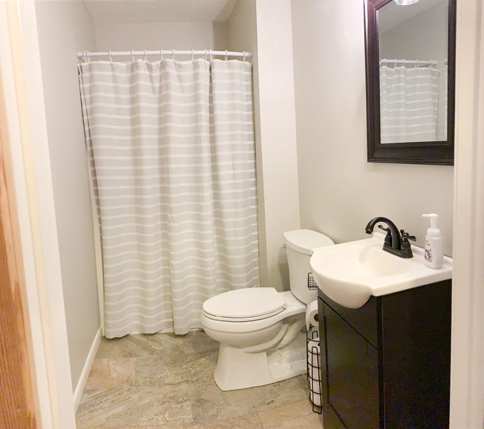 Guest bath on first floor