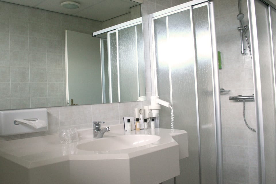 Double Room | Bathroom | Hair dryer, towels