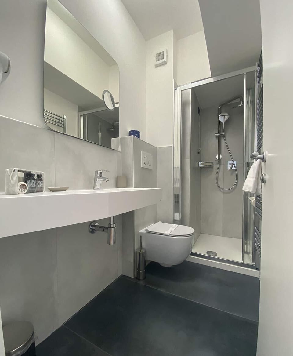 Premium Room, Lake View | Bathroom | Rainfall showerhead, free toiletries, hair dryer, bidet