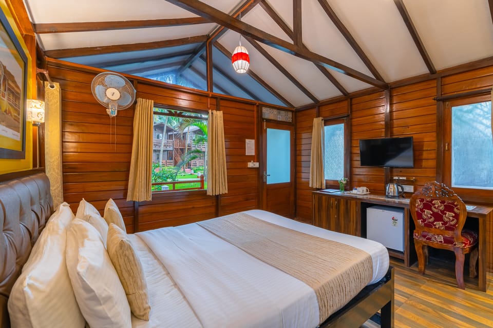 Wooden Cottage | Minibar, free WiFi, bed sheets