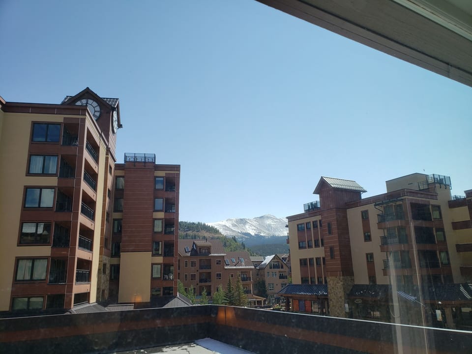 Excellent view of Mt. Baldy!  