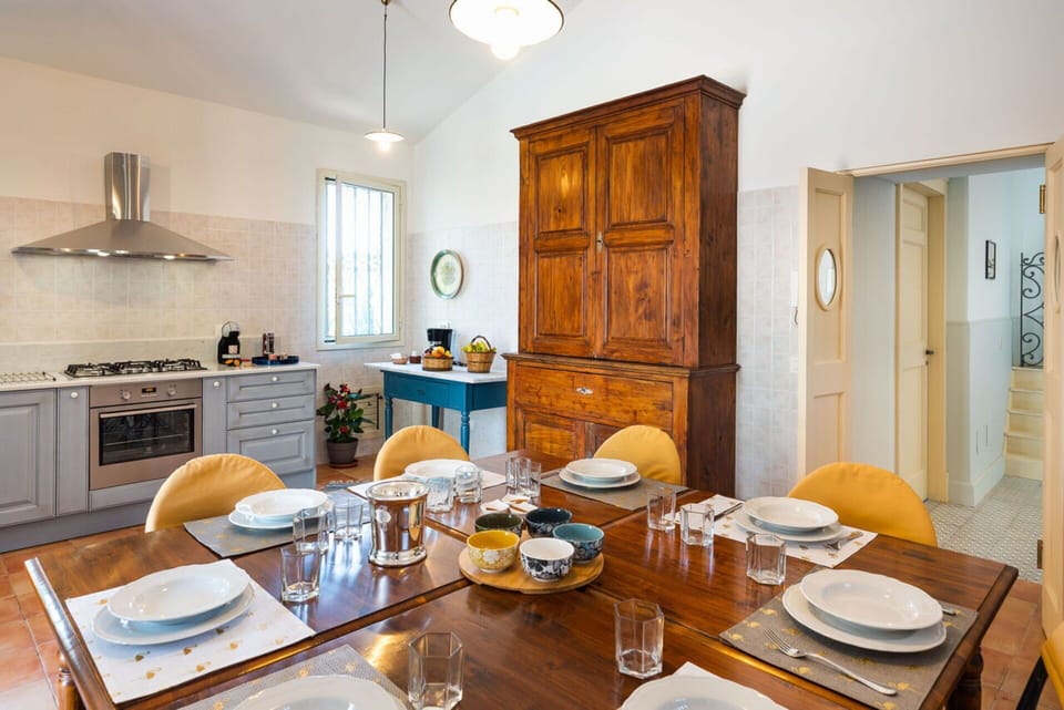 Indoor dining area