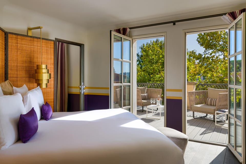 Terrace Suite | Premium bedding, free minibar, in-room safe, individually decorated