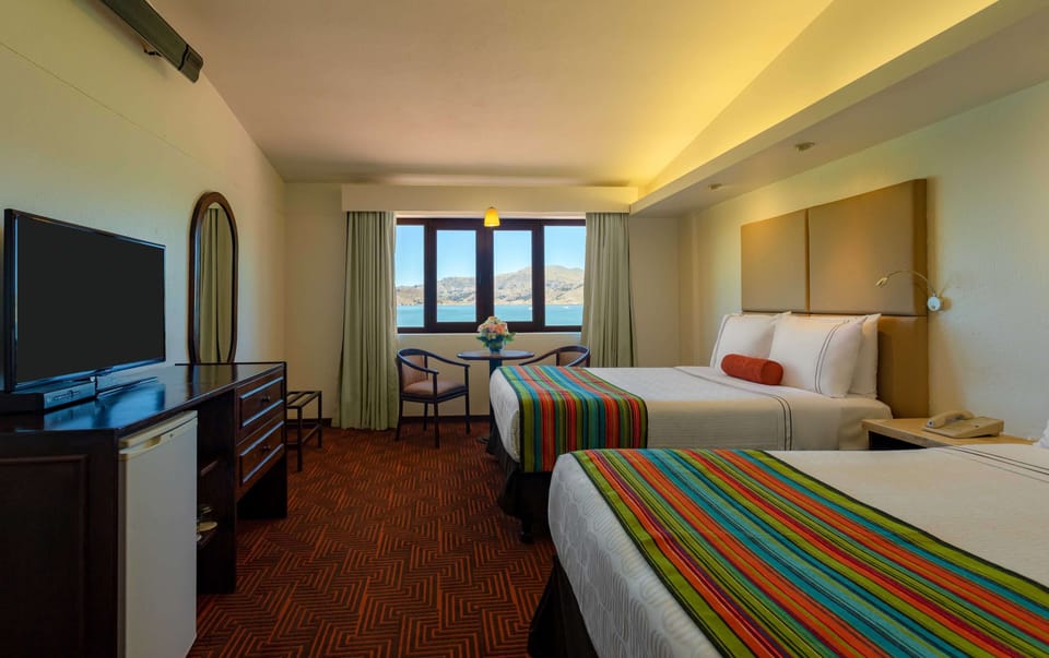 Twin Room, Lake View | Premium bedding, down comforters, minibar, in-room safe