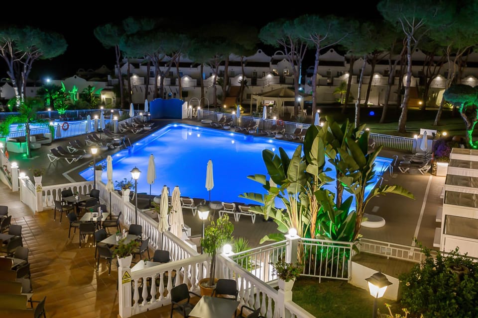 Complex at night