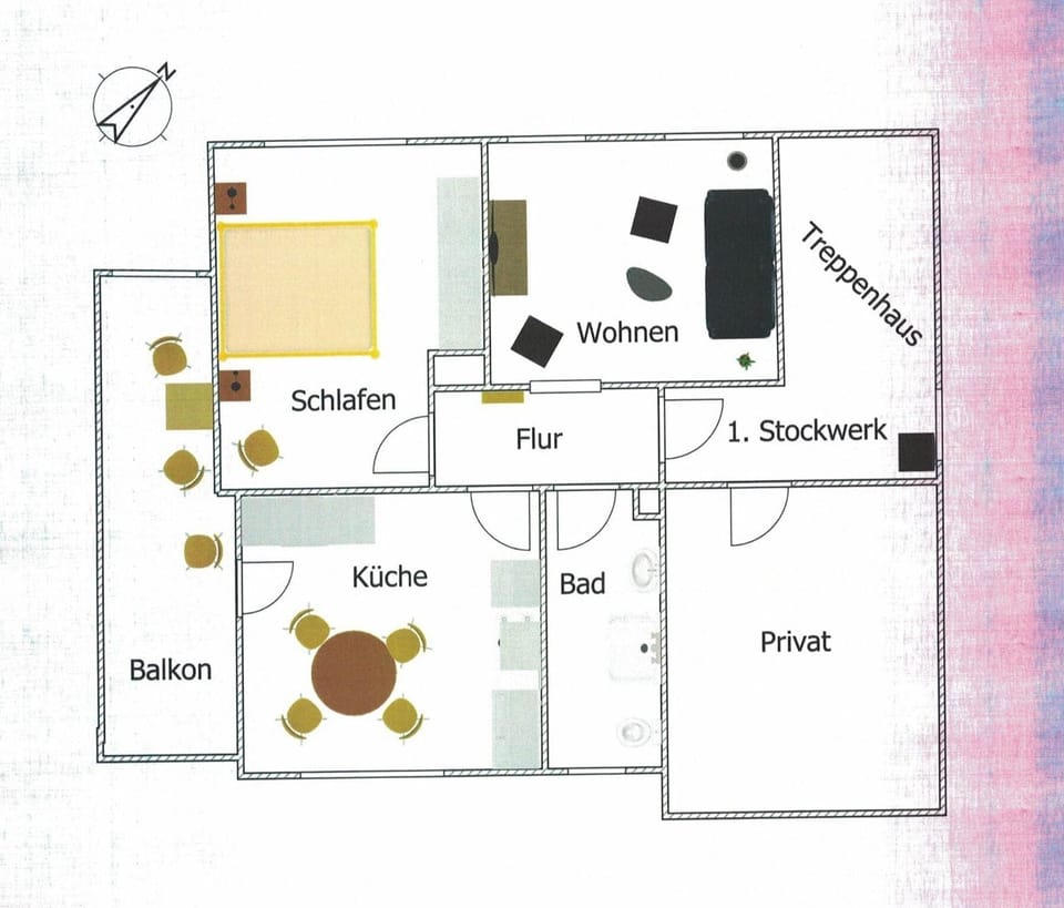 Basic Apartment | 1 bedroom, iron/ironing board, free WiFi, bed sheets