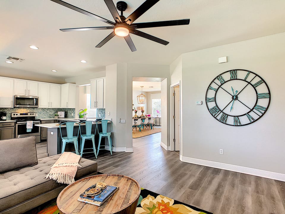 Living Room - Kitchen