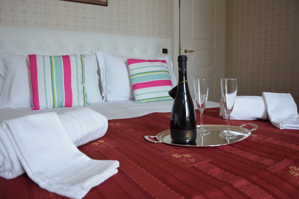 Standard Double or Twin Room, Private Bathroom | Minibar, desk, laptop workspace, blackout drapes