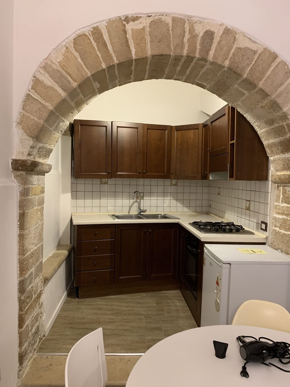 Classic Quadruple Room (La Dimora) | Private kitchen | Fridge