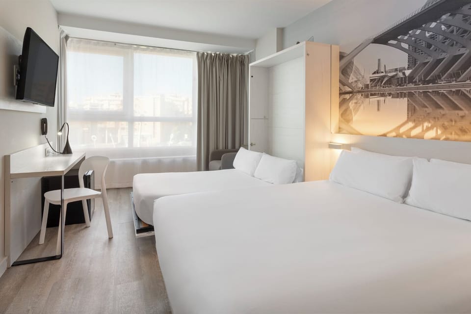 Family Quadruple Room | Premium bedding, in-room safe, desk, free WiFi