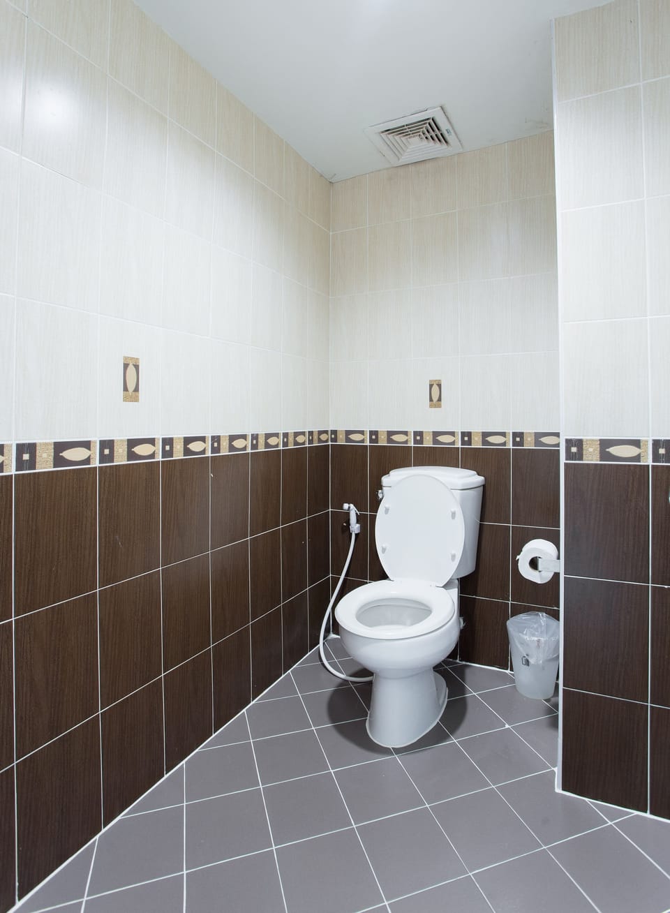 Shower, free toiletries, bidet, towels