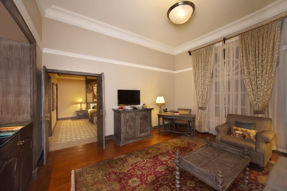 Premium Suite, 1 Bedroom (Temptation) | Minibar, in-room safe, desk, laptop workspace