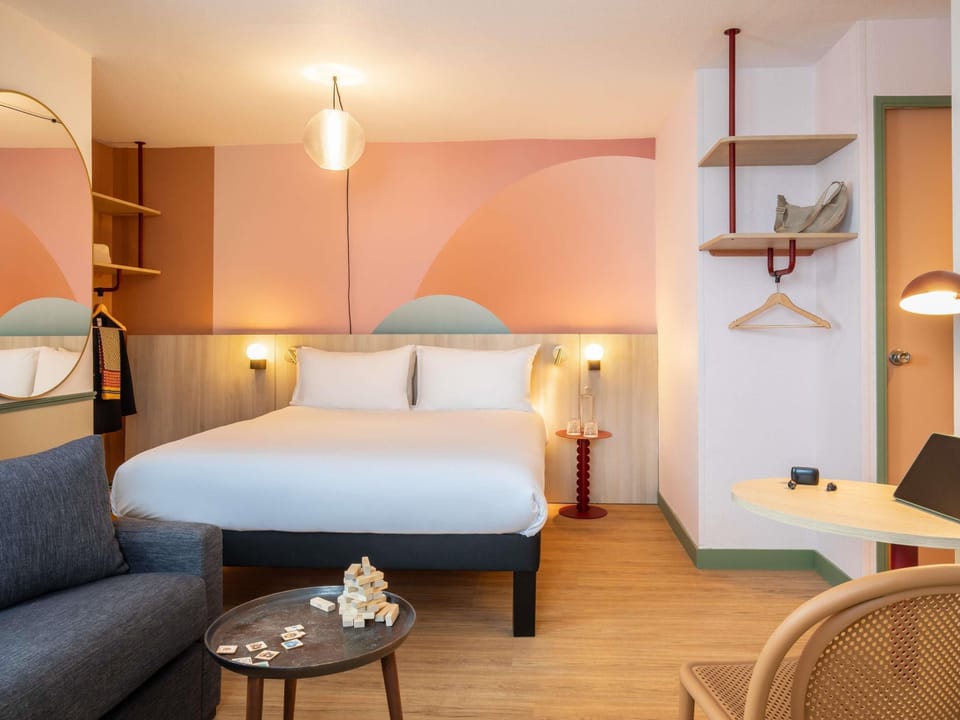 Standard Suite, 1 Double Bed with Sofa bed | Individually furnished, blackout drapes, soundproofing