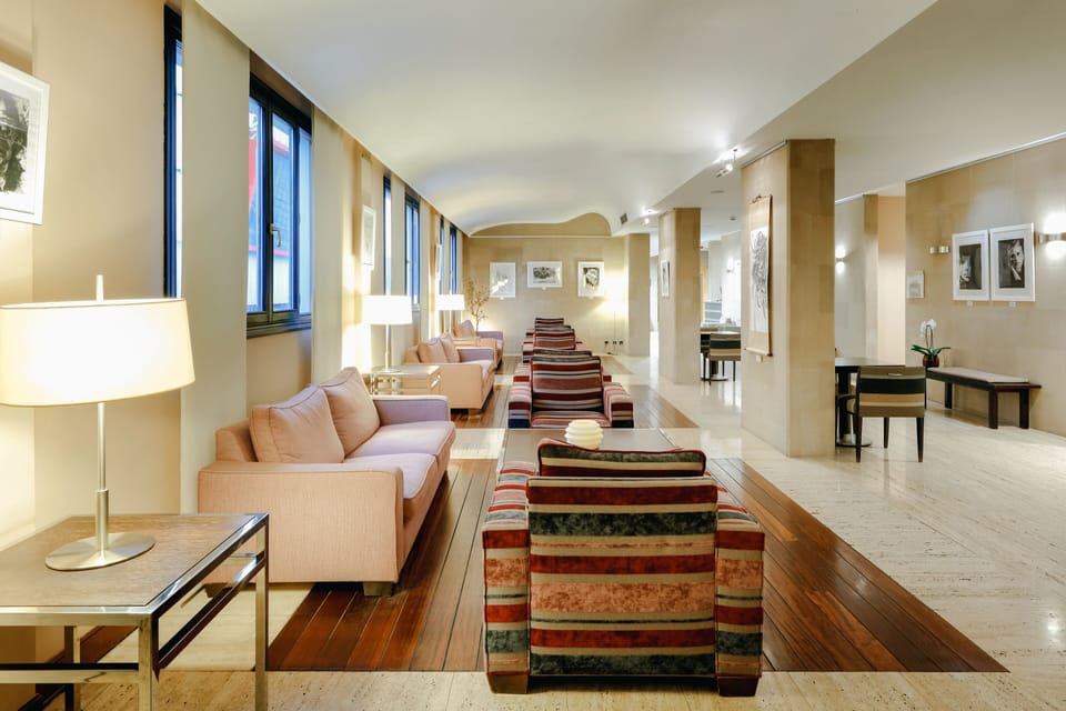 Lobby sitting area