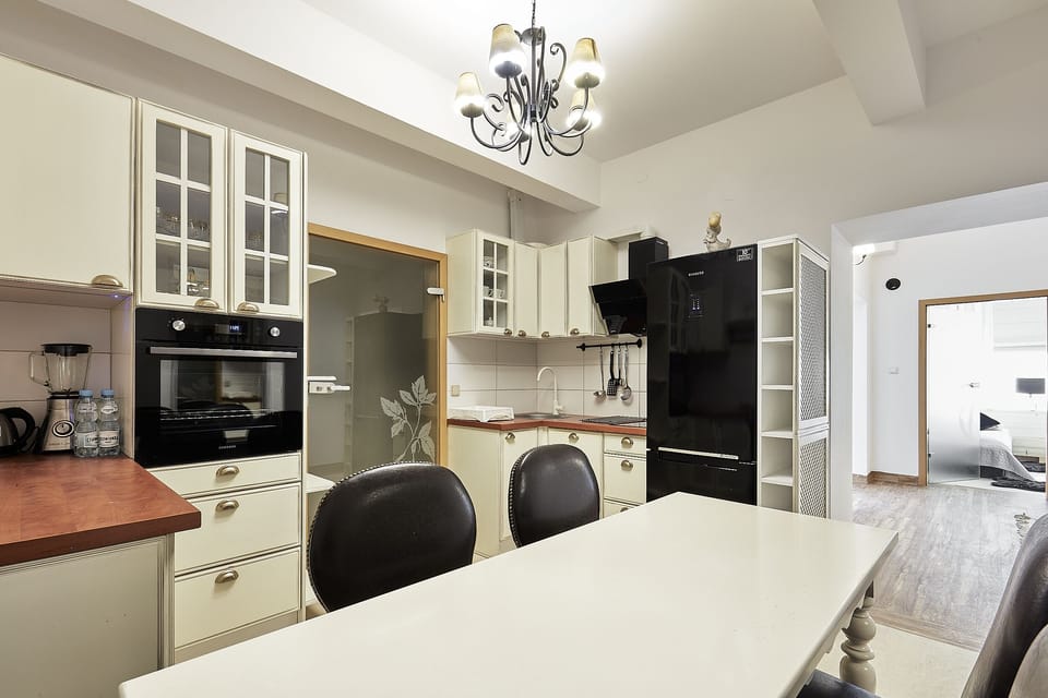 Comfort Apartment | Shared kitchen | Fridge, coffee/tea maker, electric kettle