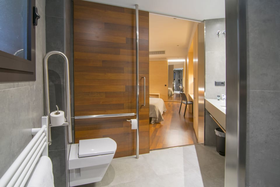 Deluxe Double Room | Bathroom | Free toiletries, towels