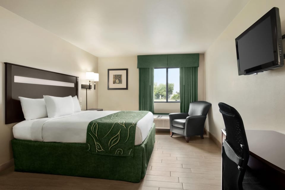 Room, 1 King Bed, Accessible, Non Smoking | Desk, blackout drapes, iron/ironing board, free cribs/infant beds